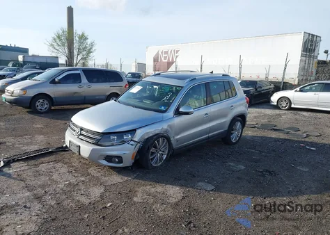 2013 Volkswagen Tiguan Se from USA, damaged, VIN WVGAV3AX0DW572915